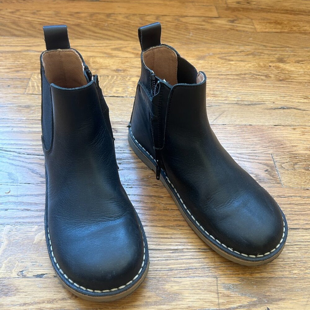 Petit Nord kids zip ankle Chelsea boots (3.5)